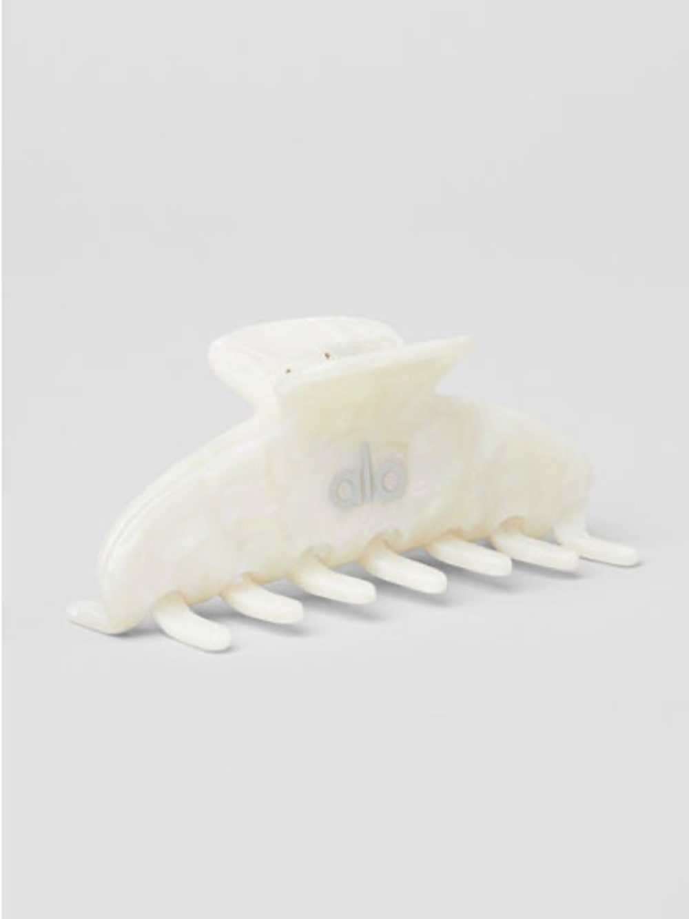 ALO Marbled White Hair Claw Clip